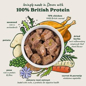Forthglade 150g Farmhouse Chicken Dinner Wet Dog Food Tray - gallery image 4