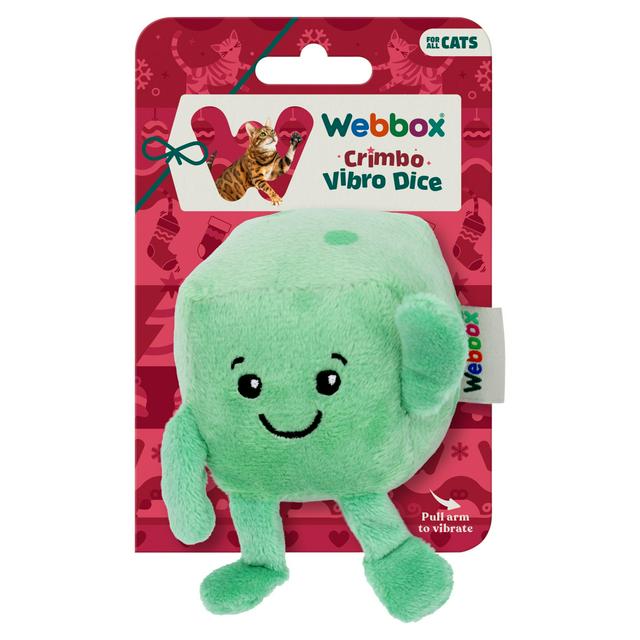 Webbox Crimbo Vibro Dice Cat Toy - gallery image 1
