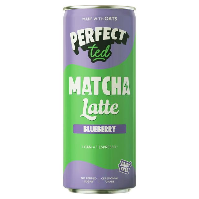 Perfect Ted 250ml Blueberry Matcha Latte - gallery image 1