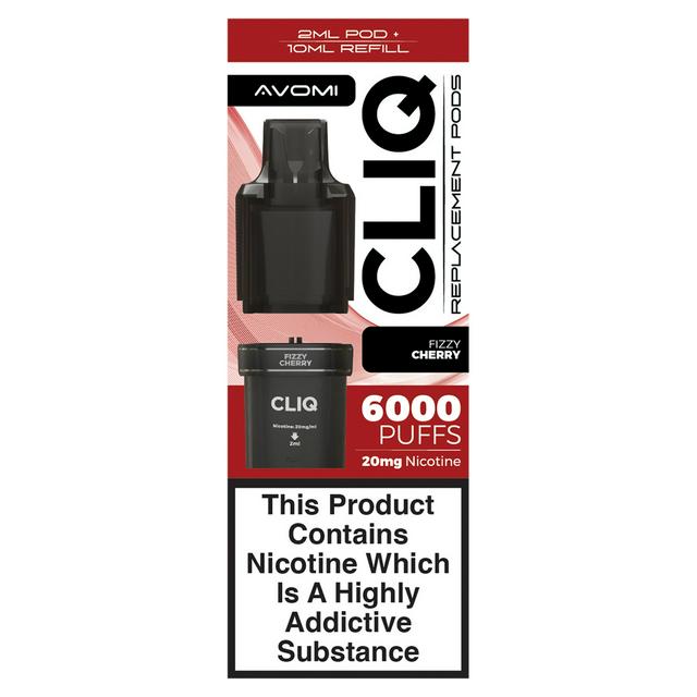Avomi 20mg Fizzy Cherry Cliq Nicotine Replacement Pods - gallery image 1