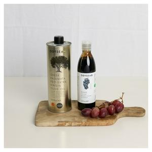 Odysea Greek Kalamata PDO Extra Virgin Olive Oil & Glaze with 60% Balsamic Vinegar of Modena