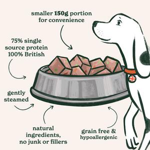 Forthglade 6 x 150g Variety Pack Wet Dog Food Tray - gallery image 2