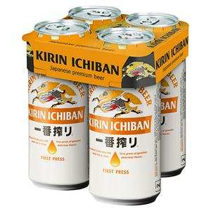 Kirin Ichiban 440ml Premium Lager Beer Can