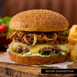 St Pierre 4 x Caramelised Onion Brioche Buns, Limited Edition - gallery image 2