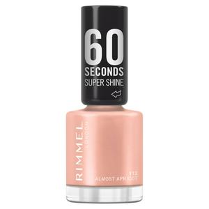 Rimmel London 60 Seconds Super Shine Nail Polish 112 Almost Apricot