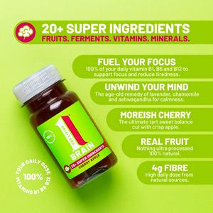 One Living 100ml Brain Cherry Apple Shot - gallery image 2