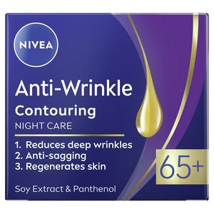 Nivea 65+ Anti-Wrinkle Night Cream Contouring 50ml