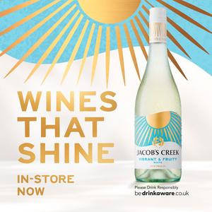 Jacob's Creek Vibrant & Fruity White Wine 75cl - gallery image 2