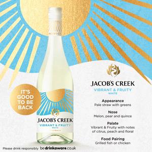 Jacob's Creek Vibrant & Fruity White Wine 75cl - gallery image 4