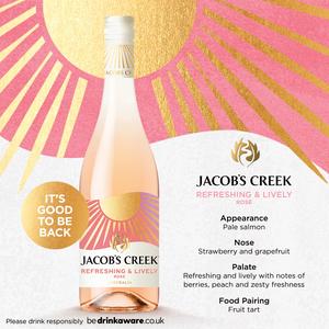 Jacob's Creek Refreshing & Lively Rose Wine 75cl - gallery image 4