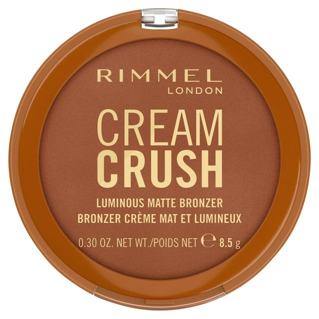 Rimmel London Cream Crush Bronzer 005 Cappuccino Deep 8.5g - gallery image 1