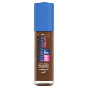 Rimmel London Match Perfection Foundation 607W Mahogany SPF20 30ml