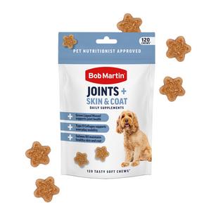 Bob Martin 120 x Joints + Skin & Coat Daily Supplements Tasty Soft Chews 200g - gallery image 2