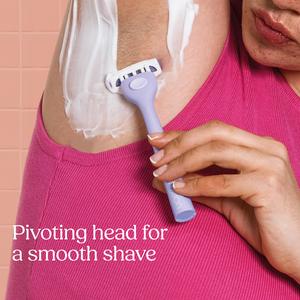 Wilkinson Sword Intuition Quattro Sensitive + 5 Blade Women's Razor - gallery image 4