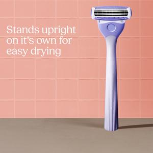 Wilkinson Sword Intuition Quattro Sensitive + 5 Blade Women's Razor - gallery image 6