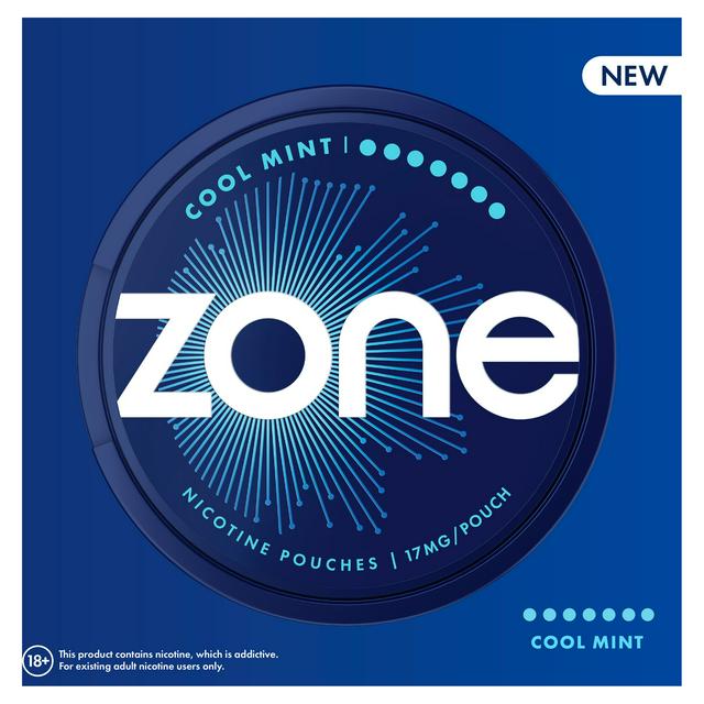 Zone 17mg/Pouch Cool Mint Nicotine Pouches - gallery image 1