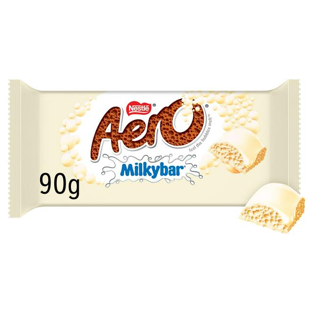 Aero 90g White Chocolate Sharing Milkybar - gallery image 1