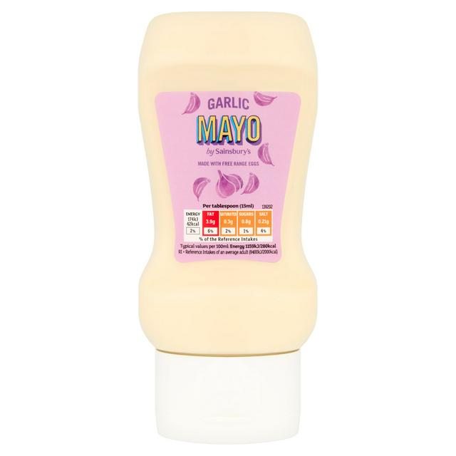 Sainsbury's 250ml Garlic Mayonnaise - gallery image 1