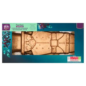 Sainsbury's Free From 605g Chocolate Orange Nutcracker Tiffin Traybake