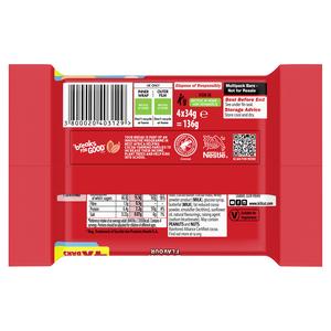 KitKat Chunky 4 x Cookie Dough Flavour Chocolate Wafer Bars 34g - gallery image 3