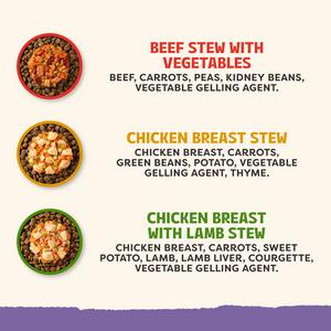 Applaws Taste Toppers 8 x 156g Food Variety Selection in Stew Natural Wet Dog Food Tins - gallery image 5
