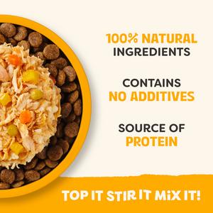 Applaws Taste Toppers 8 x 156g Chicken Selection in Broth Natural Wet Dog Food Cans - gallery image 4