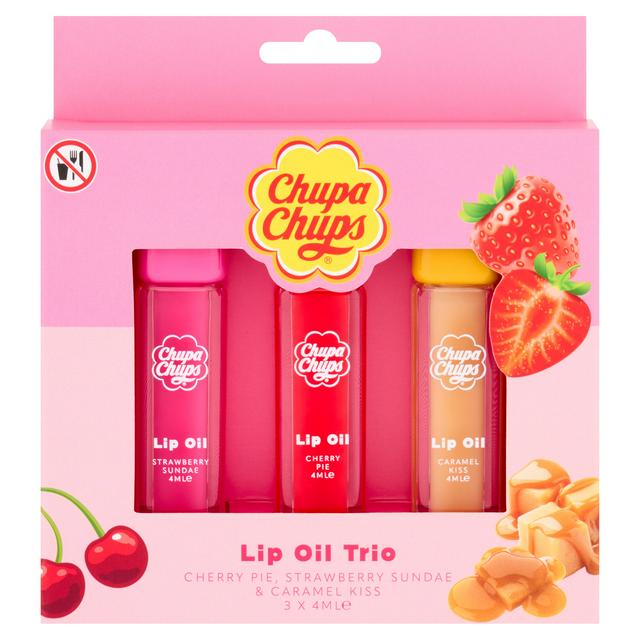 Chupa Chups 3 x 4ml Trio Lip Oil - gallery image 1
