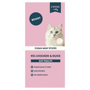 Boost 40g 95% Chicken & Duck Clean Meat Sticks Cat Treats