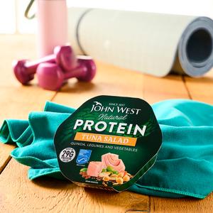 John West Natural Protein 220g Tuna Salad with Quinoa, Legumes & Vegetables - gallery image 2
