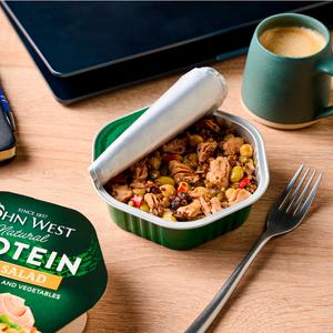 John West Natural Protein 220g Tuna Salad with Quinoa, Legumes & Vegetables - gallery image 3