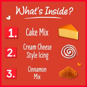 Betty Crocker 465g Cinnamon Swirl Cake Kit - gallery image 4