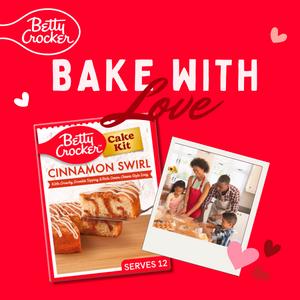 Betty Crocker 465g Cinnamon Swirl Cake Kit - gallery image 6