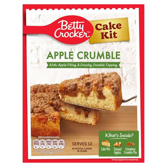 Betty Crocker 388g Apple Crumble Cake Kit - gallery image 1