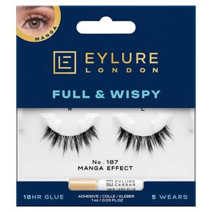 Eylure London Eye Lashes Full & Wispy No. 187 Manga Effect