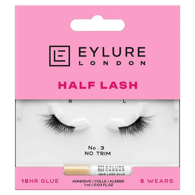 Eylure London Half Lash No. 3 No Trim - gallery image 1