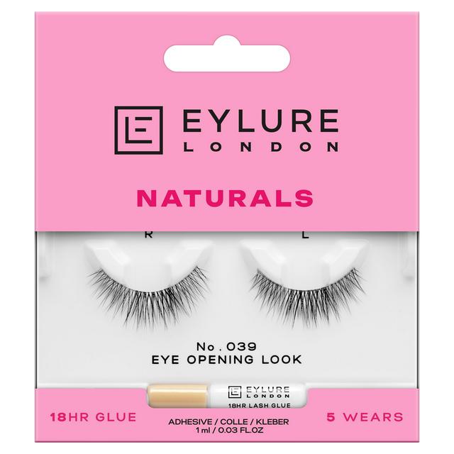 Eylure London False Lashes Naturals No. 039 Eye Opening Look - gallery image 1