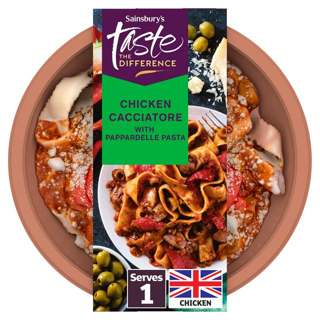Sainsbury's 375g Chicken Cacciatore, Taste the Difference - gallery image 1