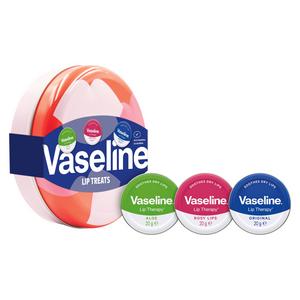 Vaseline 3 x 20g Lip Iconic Tin Collection Gift Set - gallery image 2