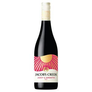 Jacob's Creek Juicy & Smooth Red Wine Bottle 75cl