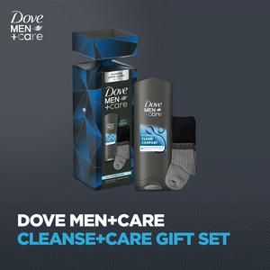 Dove Men+Care Cleanse+Care Body Wash & Socks Gift Set - gallery image 2