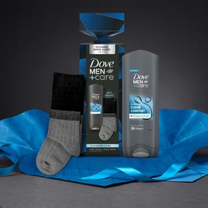 Dove Men+Care Cleanse+Care Body Wash & Socks Gift Set - gallery image 5