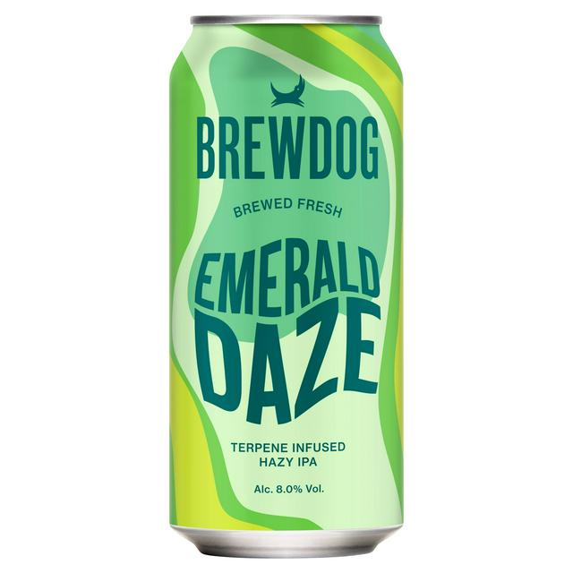 BrewDog 440ml Emerald Daze Terpene Infused Hazy IPA Beer Can - gallery image 1