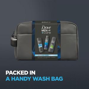 Dove Men+Care 3 x Cleanse+Care Washbag Gift Set - gallery image 2