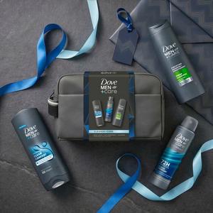 Dove Men+Care 3 x Cleanse+Care Washbag Gift Set - gallery image 5