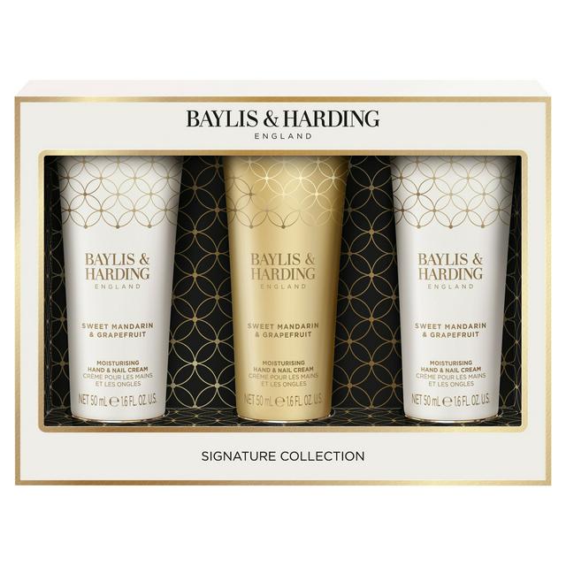 Baylis & Harding Signature Collection 3 x 50ml Hand & Nail Moisturising Cream - gallery image 1