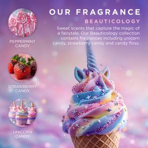 Baylis & Harding 320ml Beauticology Fragranced Magical Bath Bubble Unicorn Candy - gallery image 3