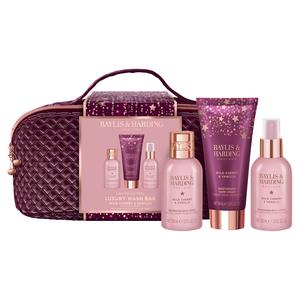 Baylis & Harding Wild Cherry & Vanilla Luxury Wash Bag, Limited Edition - gallery image 2
