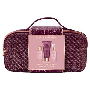 Baylis & Harding Wild Cherry & Vanilla Luxury Wash Bag, Limited Edition