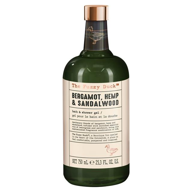 Baylis & Harding 750ml England The Fuzzy Duck Bergamot, Hemp & Sandalwood Bath & Shower Gel - gallery image 1