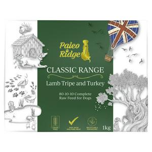 Paleo Ridge 1kg Classic Range Beef Tripe & Duck Dog Food